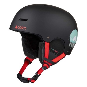 Kask Cairn Darwin J 55/56 cm rozm M Mat Black Ride