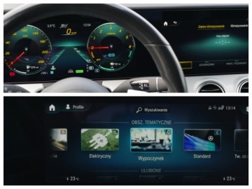 Mercedes Klasa E W214 2023 Mercedes E300de 306ps HUD ACC Keyles Blis Perła Drive Pilot Webasto Kamera, zdjęcie 25