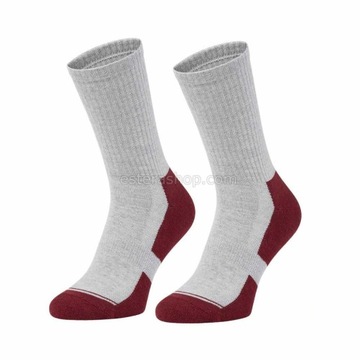Sportowe skarpety z merino wool szare