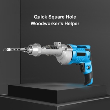 Адаптер для сверла для квадратных отверстий. Насадка для сверления D9