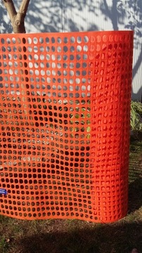 Siatka przeciwśnieżna drogowa śniegowa 1,2 x 50m