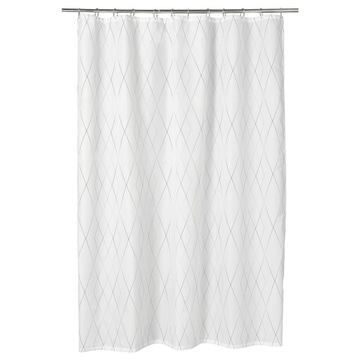 IKEA BASTSJON Zasłona prysznicowa 180x200 cm
