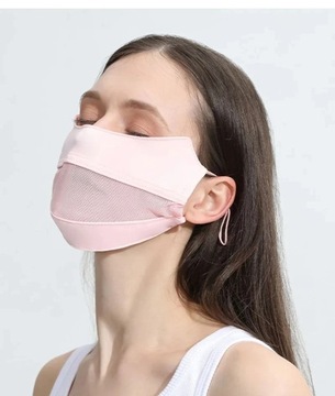 Женская маска Ice Silk из тонкой дышащей сетки.