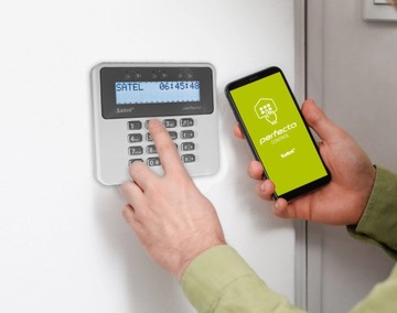 Комплект сигнализации SATEL Perfecta 16 HOME, 4 детектора защиты от домашних животных, 20 кг