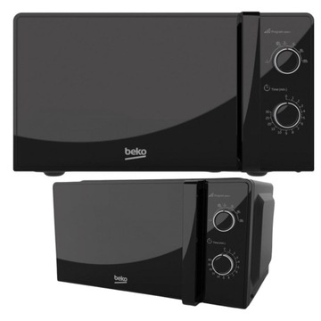 Kuchenka mikrofalowa CZARNA wolnostojąca BEKO 700W 20l MIKROFALÓWKA