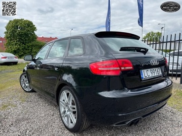 Audi A3 8P Hatchback 3d 2.0 TFSI 200KM 2009 Audi A3 Sportback 2.0T (200 ps ) S- line Automat Szwajcaria Serwisowany, zdjęcie 4