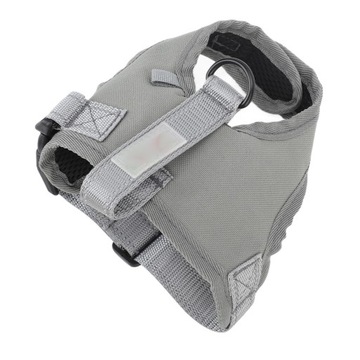 Жилет для собак с поводком Регулируемый, светоотражающий, с мягкой подкладкой