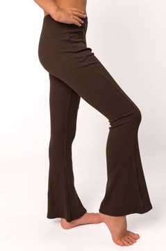 SPODNIE DZWONY dla dziewczynki Fango (odcień brązu)