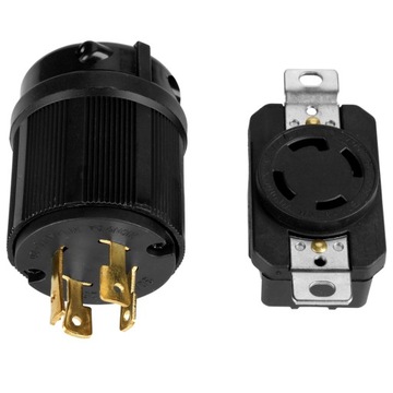 4-pinowy generator NEMA L14-30 RV AC 125 V-250 V 30A Wtyczka i gniazdo