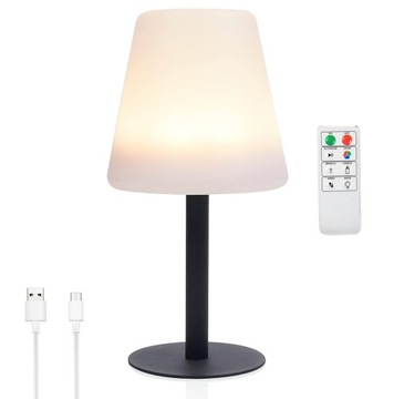 LAMPKA NOCNA LAMPA STOŁOWA LOFT LED NA ZEWNĄTRZ NA BALKON
