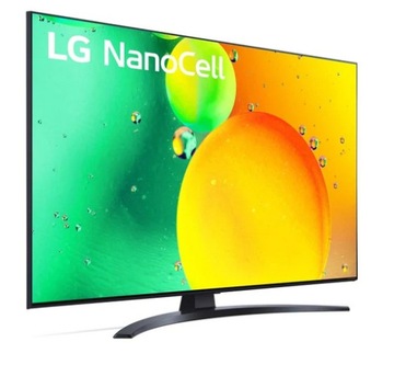 TELEWIZOR LG 43NANO763 UHD 4K SMART TV 43' WEBOS DVB-T2