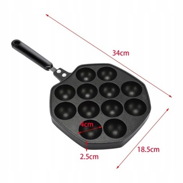 Такояки Изготовитель шариков из осьминога Такояки Изготовитель 12