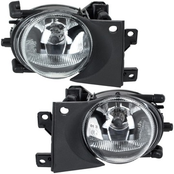 BMW 5 E39 01-04 halogen halogeny lewy + prawy kpl.