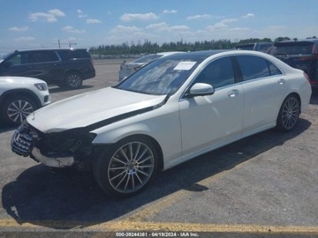 Mercedes Klasa S W222 2017 Mercedes-Benz Klasa S 550, 2017r., 4.7L 4.7 Benzyna 449KM, zdjęcie 1