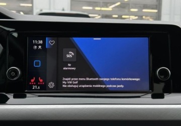 Volkswagen Golf VII Hatchback 5d Facelifting 1.5 TSI BMT 130KM 2020 Volkswagen Golf Life Pakiety, ACC, ergoActive z masazem, Kamera, Indukcja, zdjęcie 31