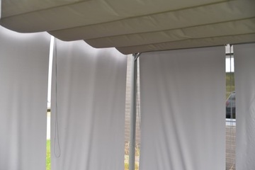 Вертикальные жалюзи Irda для перголы - серые 170х225см