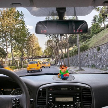 Наклейка на приборную панель автомобиля, моющаяся, нескользящая.