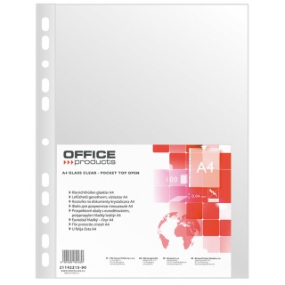 OFFICE KOSZULKI OBWOLUTY FOLIOWE A4/100 GROSZKOWE