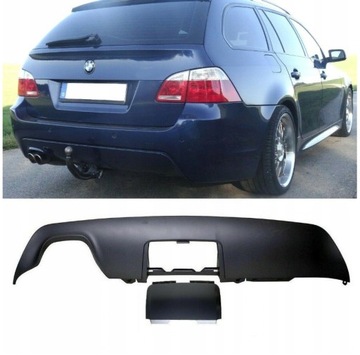 DIFUZOR SPOILER DOPLNĚNÍ BMW E60 E61 M-PAKET ZAŘÍZENÍ(HÁK)