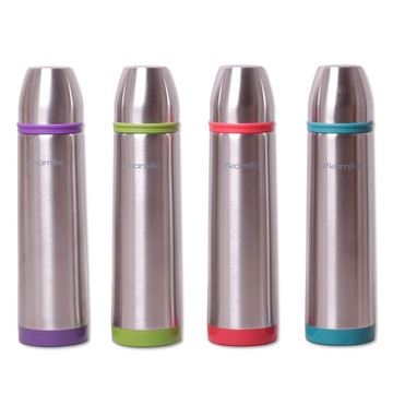 ВАКУУМНЫЙ СТАЛЬНОЙ ТЕРМОС 1Л ТУРИСТИЧЕСКАЯ БУТЫЛКА 1000мл с металлической кружкой