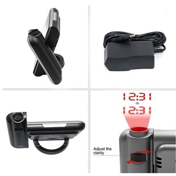 ПОГОДНАЯ СТАНЦИЯ С ПРОЕКТОРОМ, ТЕРМОМЕТРОМ, СВЕТОДИОДНЫМИ ЧАСАМИ