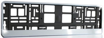 CHROM - ramka pod tablicę rejestracyjną UE ATEST