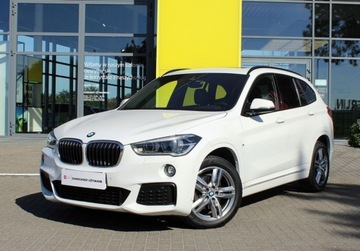 BMW X1 F48 Crossover xDrive18d 150KM 2019 BMW X1 2.0 150KM xDrive 4x4 A8 aut M Pakiet Panorama LED Skora NAVI 2.0, zdjęcie 1
