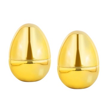 10-дюймовое пасхальное яйцо с начинкой, гигантское пасхальное яйцо, яичная скорлупа 2x10,5x15 см, позолоченная