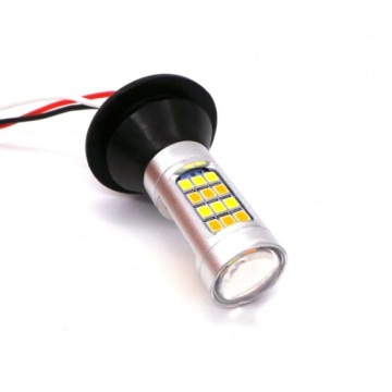 2x PY21W светодиод BAU15S 12-18В направление + дневные ДХО