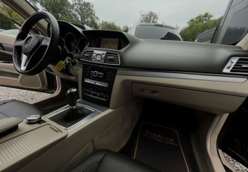 Mercedes Klasa E W212 Coupe Facelifting 200 184KM 2013 Mercedes-Benz Klasa E E200 NAVI manual 184KM zarejestrowany SKORA, zdjęcie 14