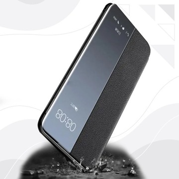 Чехол для Infinix Note 40 Pro 4G | КОЖАНАЯ ОБИВКА SMART VIEW С КЛАПАНОМ | Случай