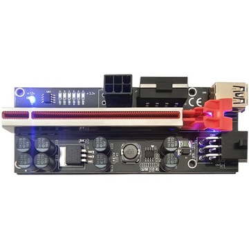 Riser 010S Plus — 8 конденсаторов