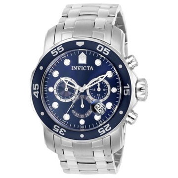 【新品】INVICTA Pro Diver オニキスブラック クロノグラフ時計 Invicta Pro Diver - Niska cena na Allegro