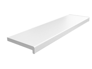 PARAPET PCV KOMOROWY BIAŁY głębokość 20 cm