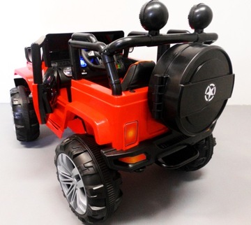 DWUOSOBOWY JEEP MONSTER AUTO NA AKUMULATOR 4 SILNIKI