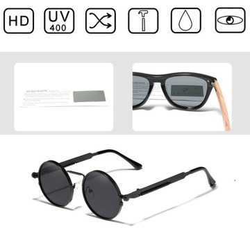 Okulary przeciwsłoneczne LENONKI STEAMPUNK UV400