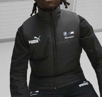 Bezrękawnik PUMA BMW MOTORSPORT PADDED VEST kamizelka męska XL