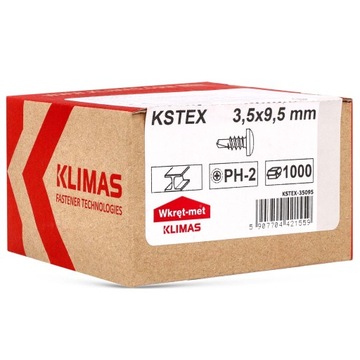 Саморезы Болт-шуруп для профилей TEX 3,5х9,5мм