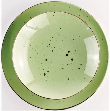 Alumina GREEN komplet zestaw OBIADOWY + FILIŻANKI