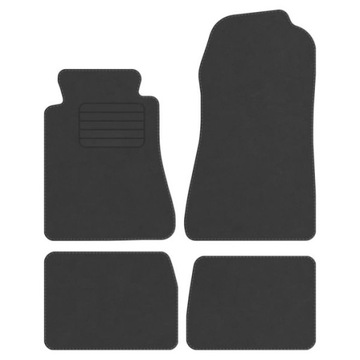MERCEDES W201 /190 82-93 Dywaniki welur STD GRAFIT