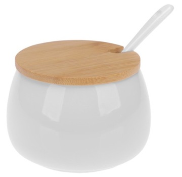 Cukiernica Ravi BONA ceramika z bambusową przykrywką