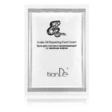 tianDe Regenerujący krem do stóp z olejem węża