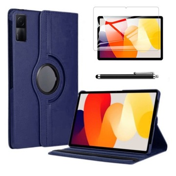 ETUI OBROTOWE 360° + SZKŁO HARTOWANE do XIAOMI REDMI PAD SE 11
