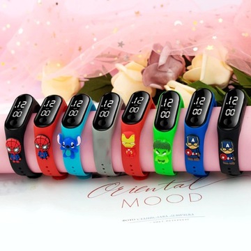 ДЕТСКИЕ ЧАСЫ СМАРТ-ЧАСЫ LED ДЕТСКИЙ СМАРТ-БРЭНД МИННИ МУС