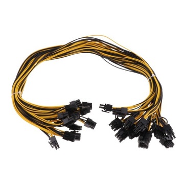 12 шт. Кабель адаптера PCI (6-контактный) Графика