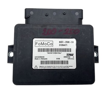 Moduł Sterownik Hamulca Ręcznego Ford S-Max 6G91-2598-CA