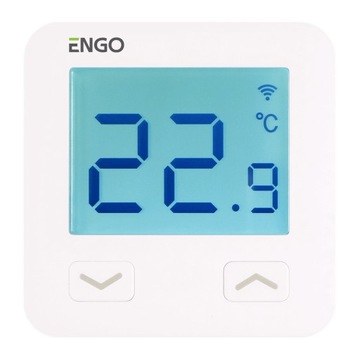 ENGO E10W230WIFI regulator temperatury Wi-Fi biały