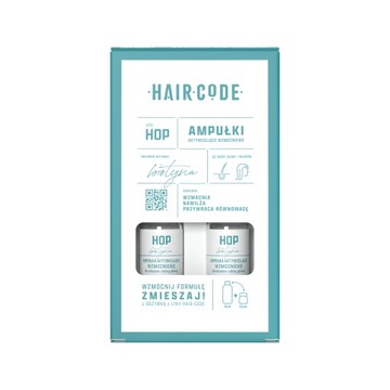 HAIR CODE Ampułki wzmacniające HOP 4x5 ml