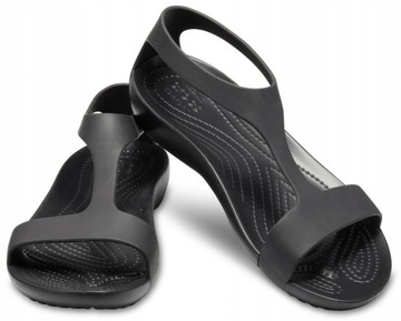 Сандалии Crocs SERENA ЧЕРНЫЕ 205469 W8 38.5