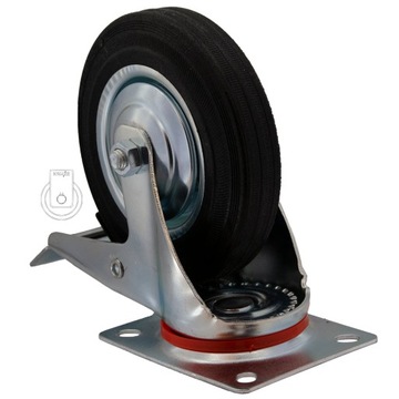 НАБОР ИЗ 4 ШТ. КОЛЕСА fi 160, тележка-полка 42СТГУ160